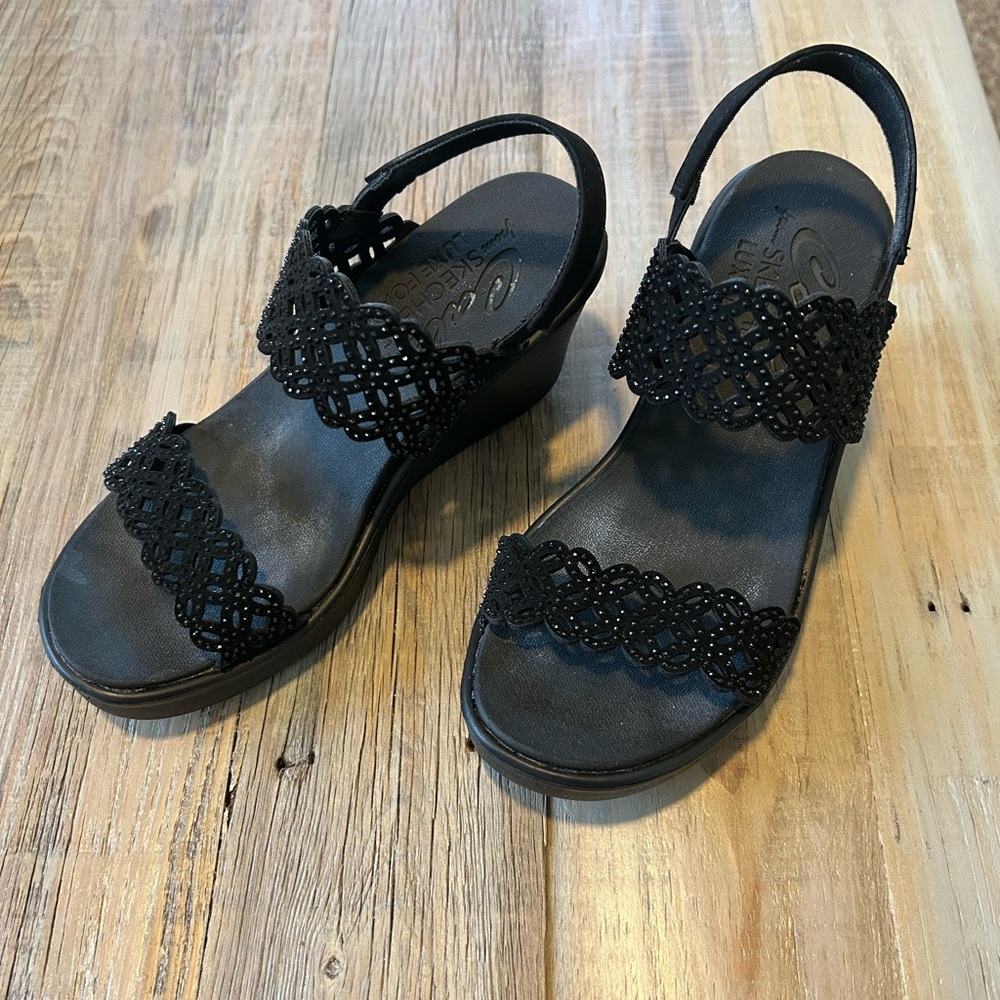 Skechers Cali Wedge Sandals